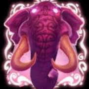 Symbol słonia w różowych słoniach