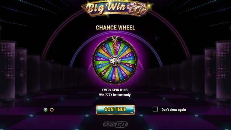 Automat wrzutowy Big Win 777