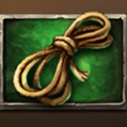 Symbol Lina do ognia w otworze