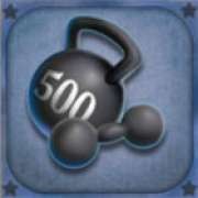 Symbol Kettlebell i hantli w Złotym Bilecie